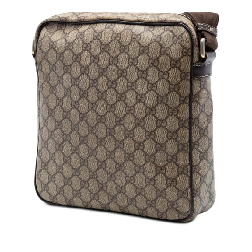 Gucci GG Supreme Crossbody Beige Very good condition - Back View