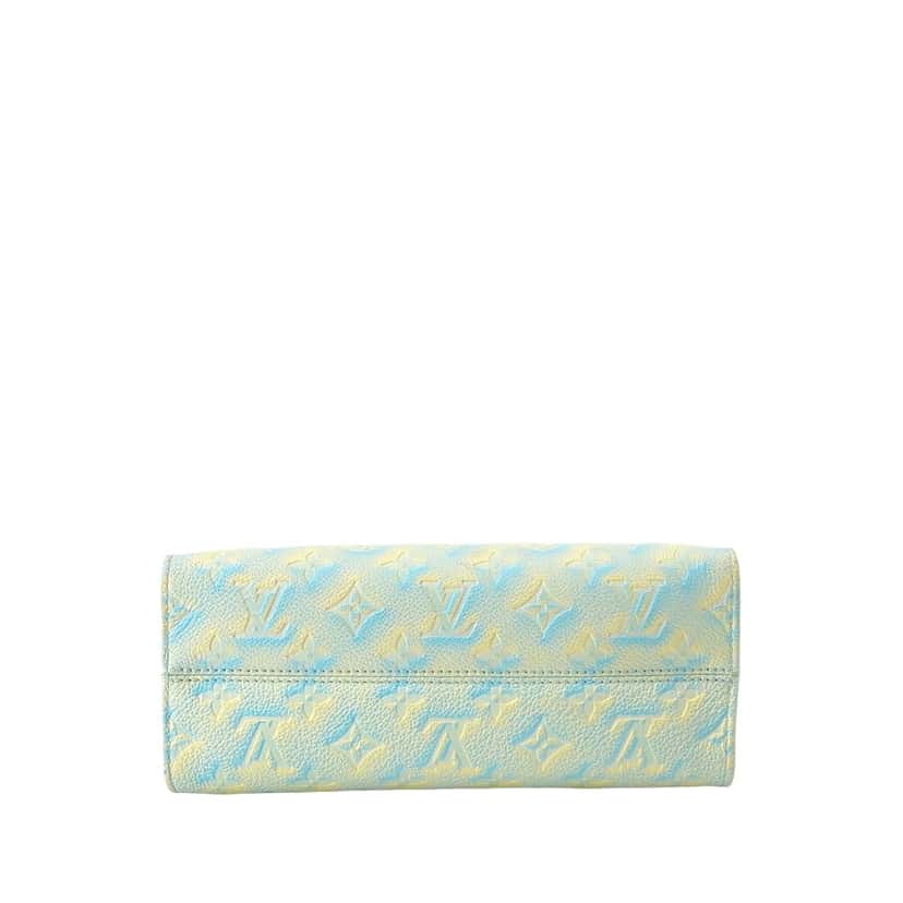 Louis Vuitton Monogram Empreinte Summer Stardust OnTheGo PM Blue Leather Very good condition - Inside View