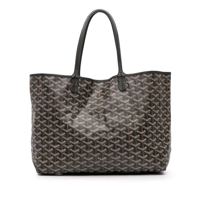 Goyard Goyardine Saint Louis PM Black Very good condition - Front View