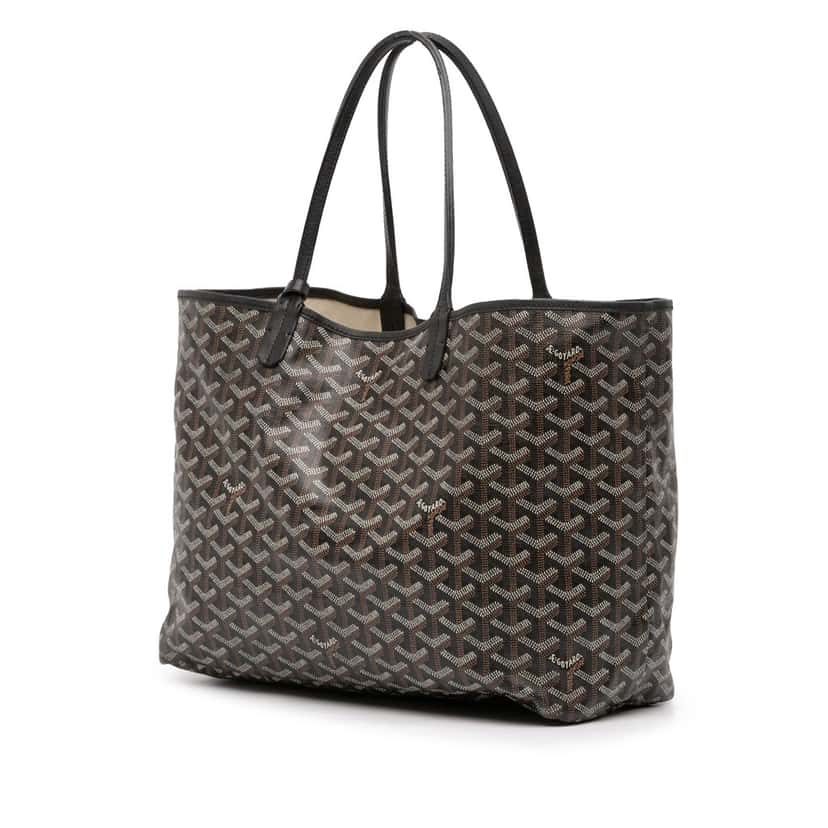 Goyard Goyardine Saint Louis PM Black Very good condition - Back View