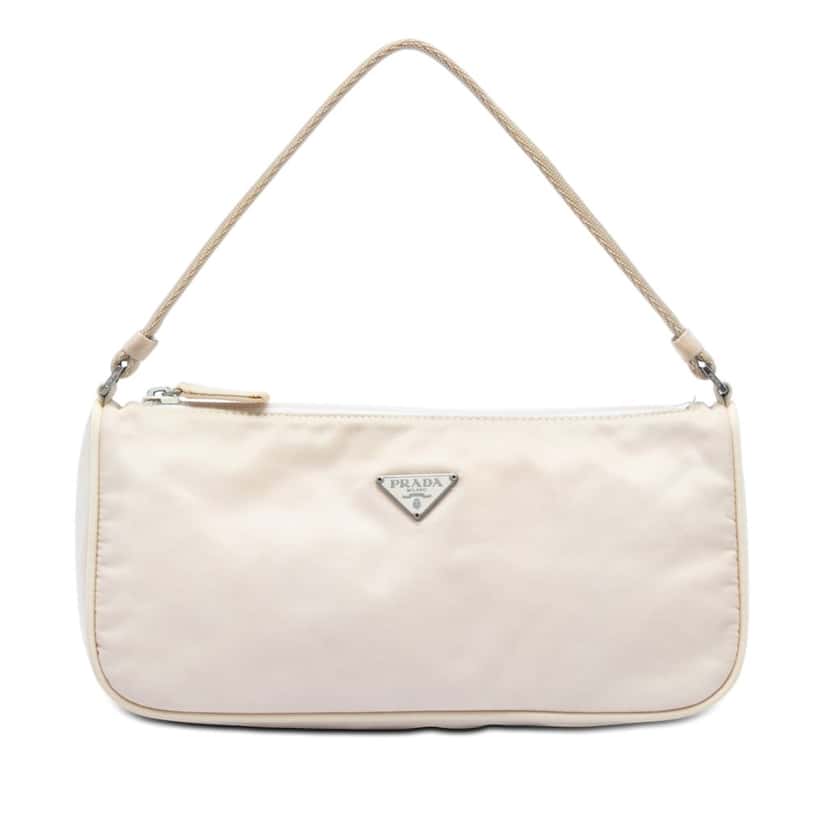 Prada Tessuto Pochette Brown Very good condition - Front View