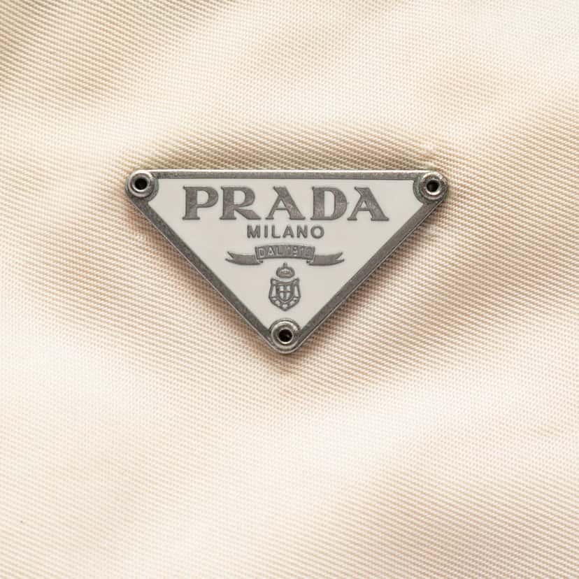 Prada Tessuto Pochette Brown Very good condition - Box View