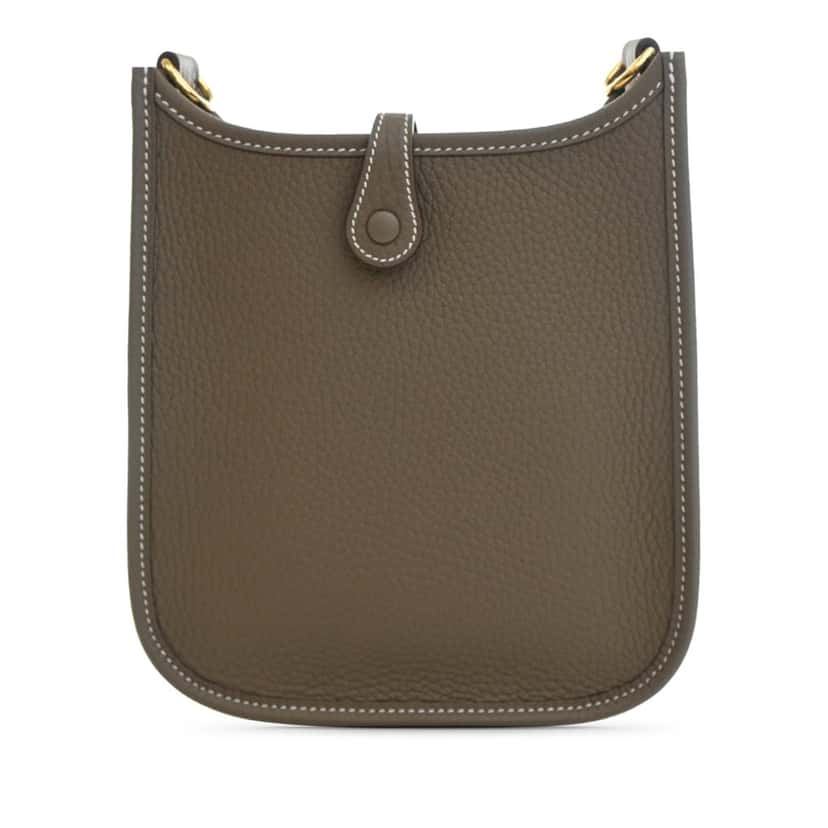 Hermès Clemence Evelyne 16 Amazone Brown Leather Very good condition - Back View