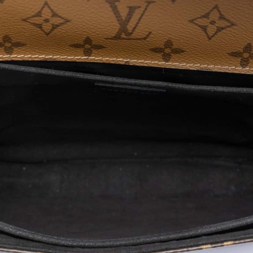 Louis Vuitton Monogram Reverse Pochette Metis Brown Very good condition - Model View
