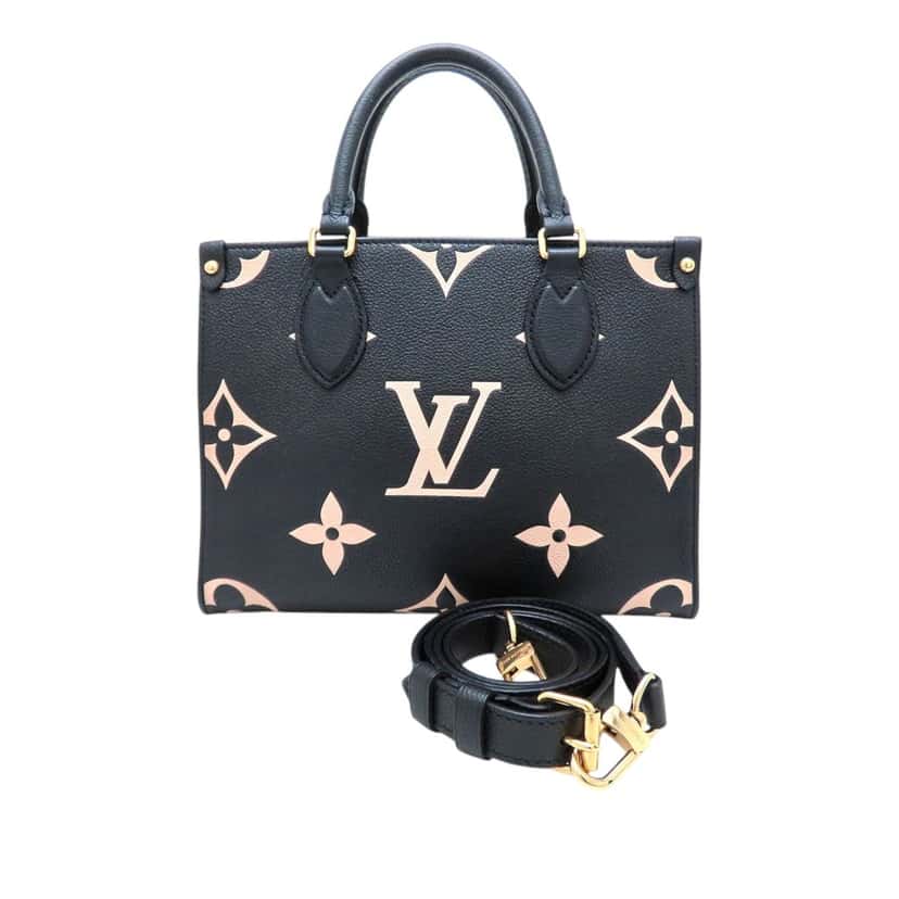 Louis Vuitton Bicolor Monogram Empreinte Giant Onthego PM