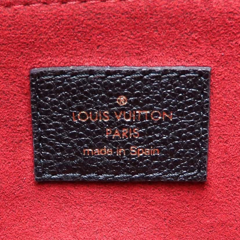 Louis Vuitton Bicolor Monogram Empreinte Giant Onthego PM Black Leather Very good condition - Box View