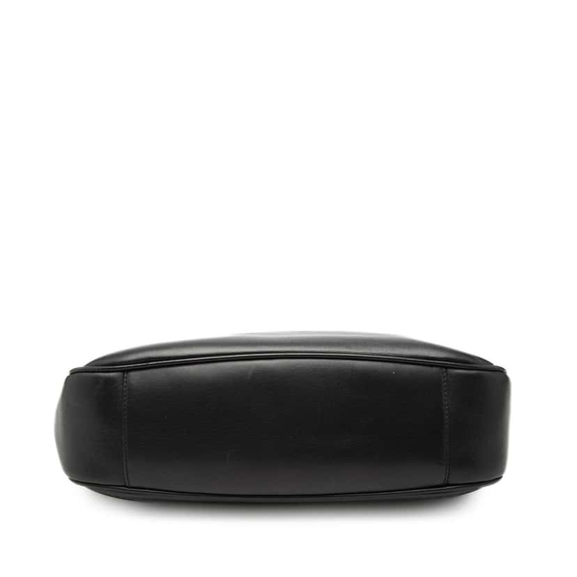 Gucci Leather Bamboo Satchel Black Leather Very good condition - Inside View