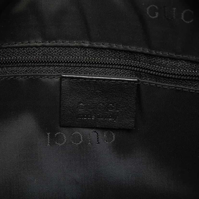 Gucci Leather Bamboo Satchel Black Leather Very good condition - Box View