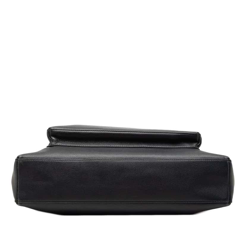 Ferragamo Leather Shoulder Bag Blue Leather Very good condition - Inside View