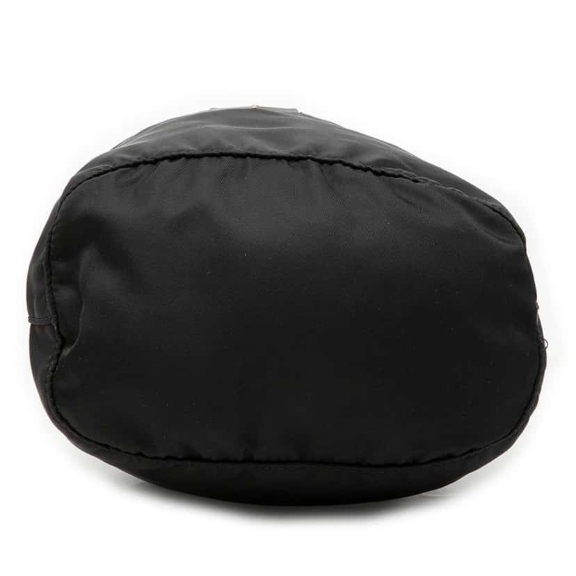 Prada Tessuto Drawstring Pouch Black Very good condition - Inside View