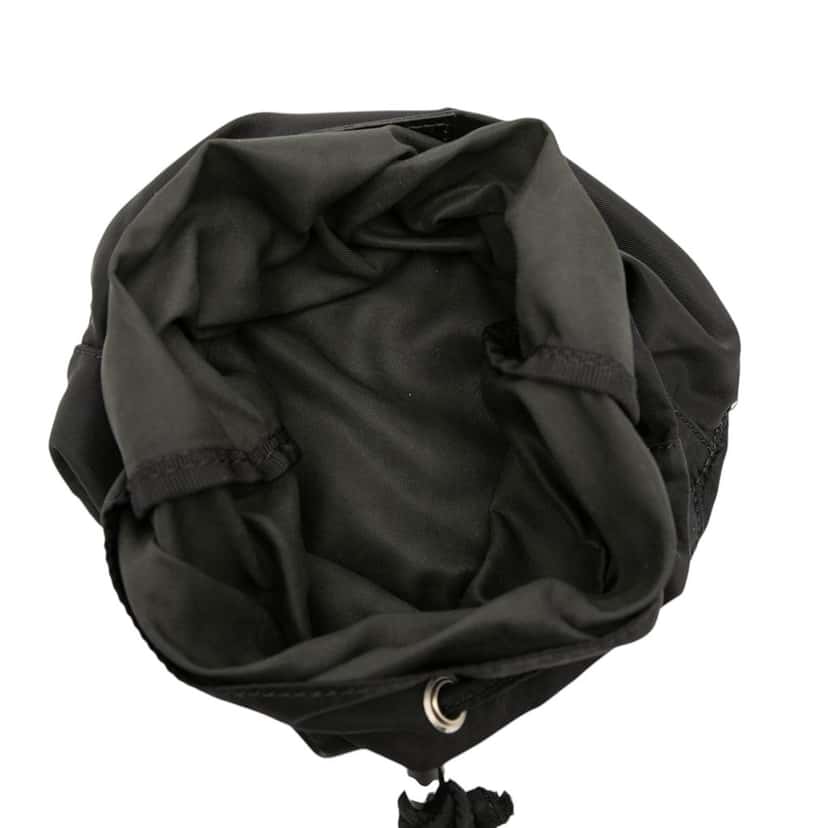Prada Tessuto Drawstring Pouch Black Very good condition - Model View