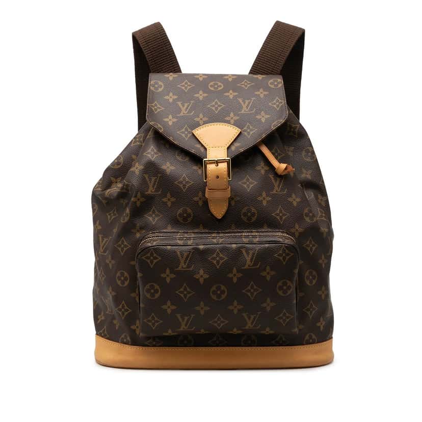 Louis Vuitton Monogram Montsouris GM Brown Very good condition - Front View