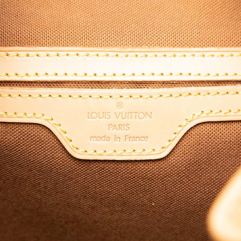 Louis Vuitton Monogram Montsouris GM Brown Very good condition - Box View