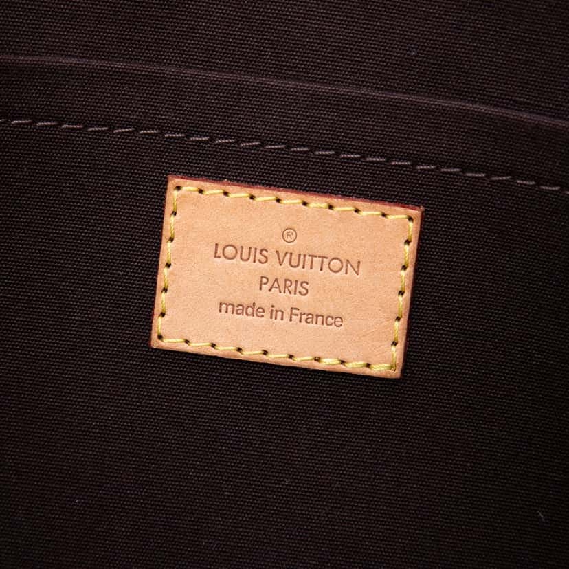 Louis Vuitton Monogram Vernis Rosewood Avenue Purple Leather Very good condition - Box View
