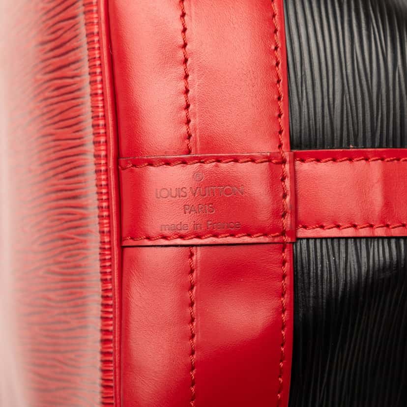 Louis Vuitton Epi Bicolor Noe GM Black Leather Very good condition - Box View