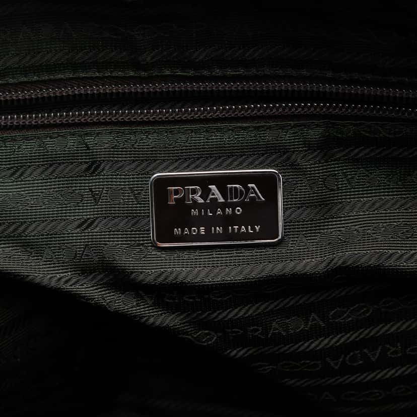 Prada Tessuto Tote Black Very good condition - Box View