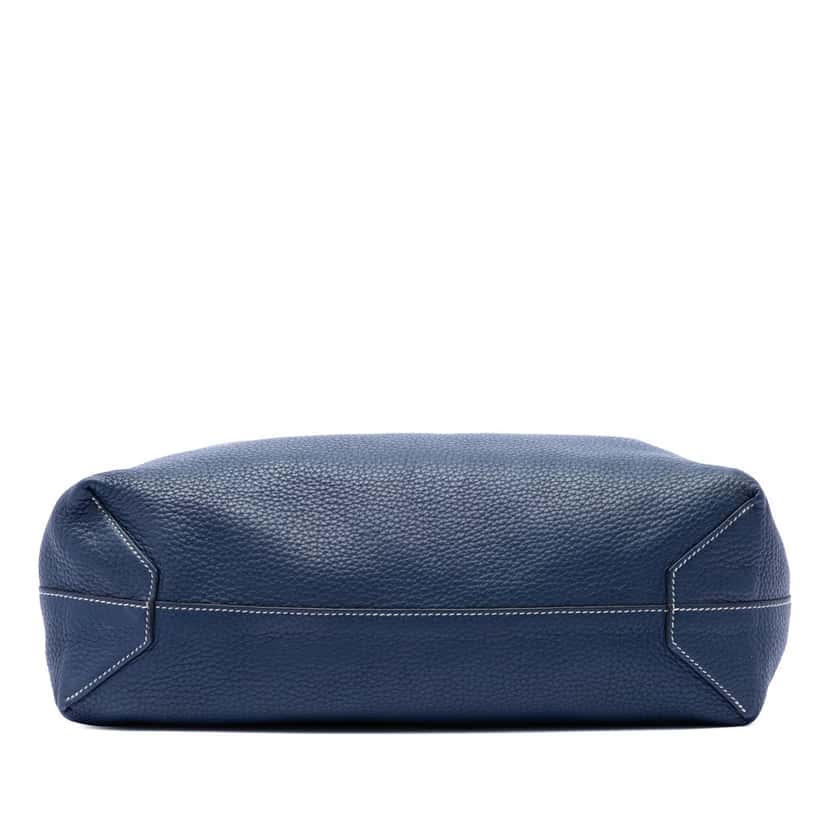 Hermès Clemence Double Sens 36 Blue Leather Very good condition - Inside View
