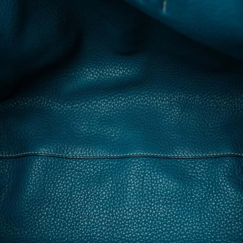 Hermès Clemence Double Sens 36 Blue Leather Very good condition - Model View