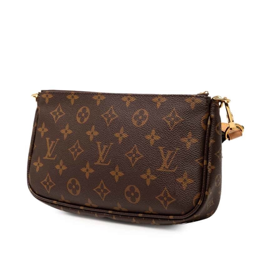 Louis Vuitton Monogram Multi Pochette Accessoires Brown Very good condition - Back View