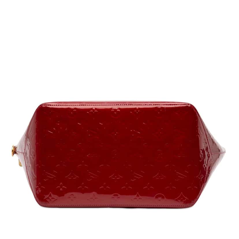 Louis Vuitton Monogram Vernis Bellevue GM Red Leather Very good condition - Inside View