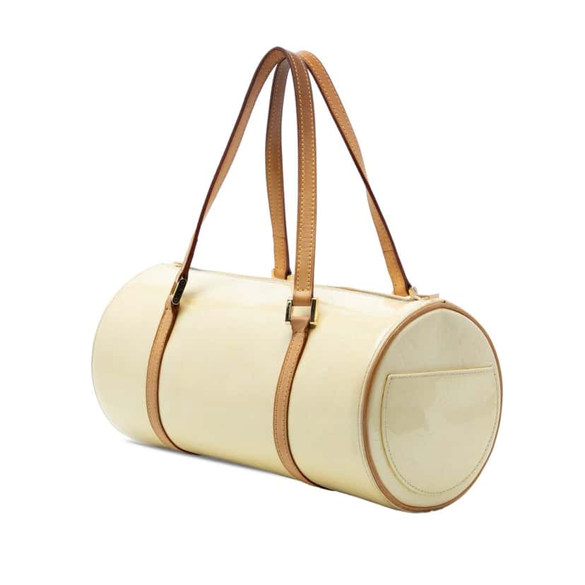 Louis Vuitton Monogram Vernis Bedford White Leather Very good condition - Back View