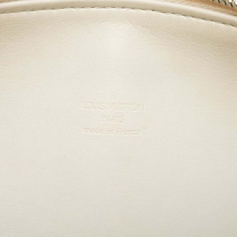 Louis Vuitton Monogram Vernis Bedford White Leather Very good condition - Box View