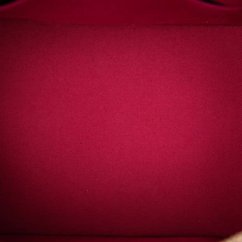 Louis Vuitton Monogram Vernis Alma BB Red Leather Very good condition - Model View
