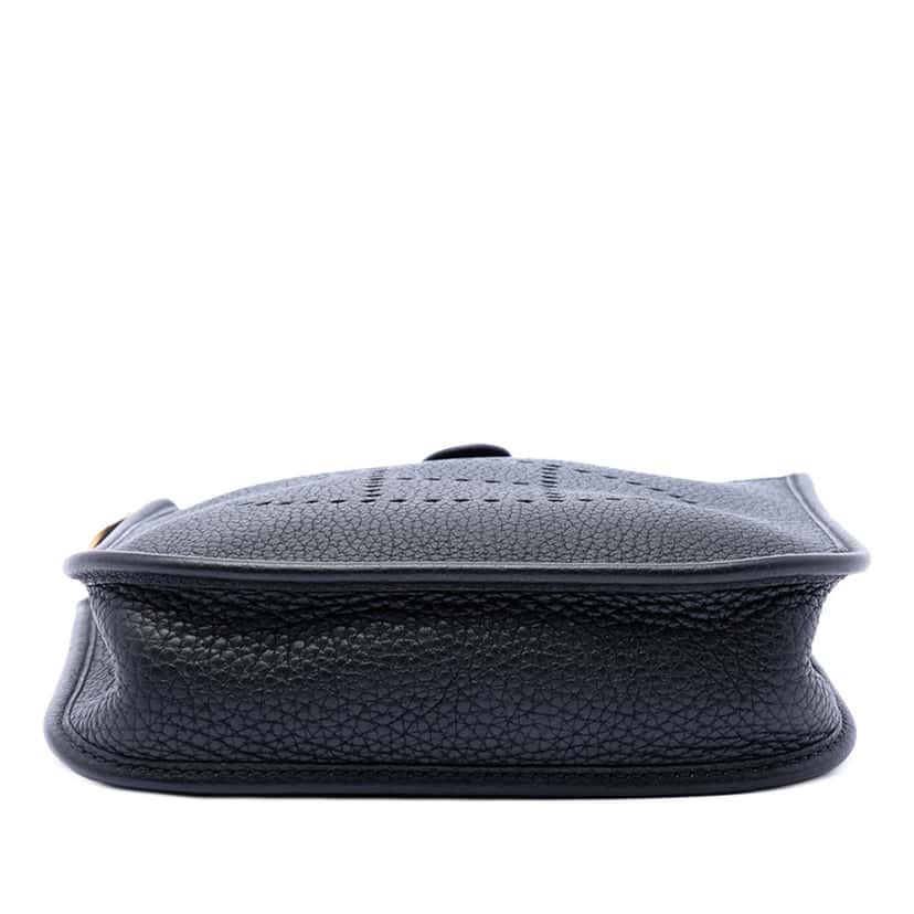 Hermès Clemence Evelyne TPM Black Leather Very good condition - Inside View