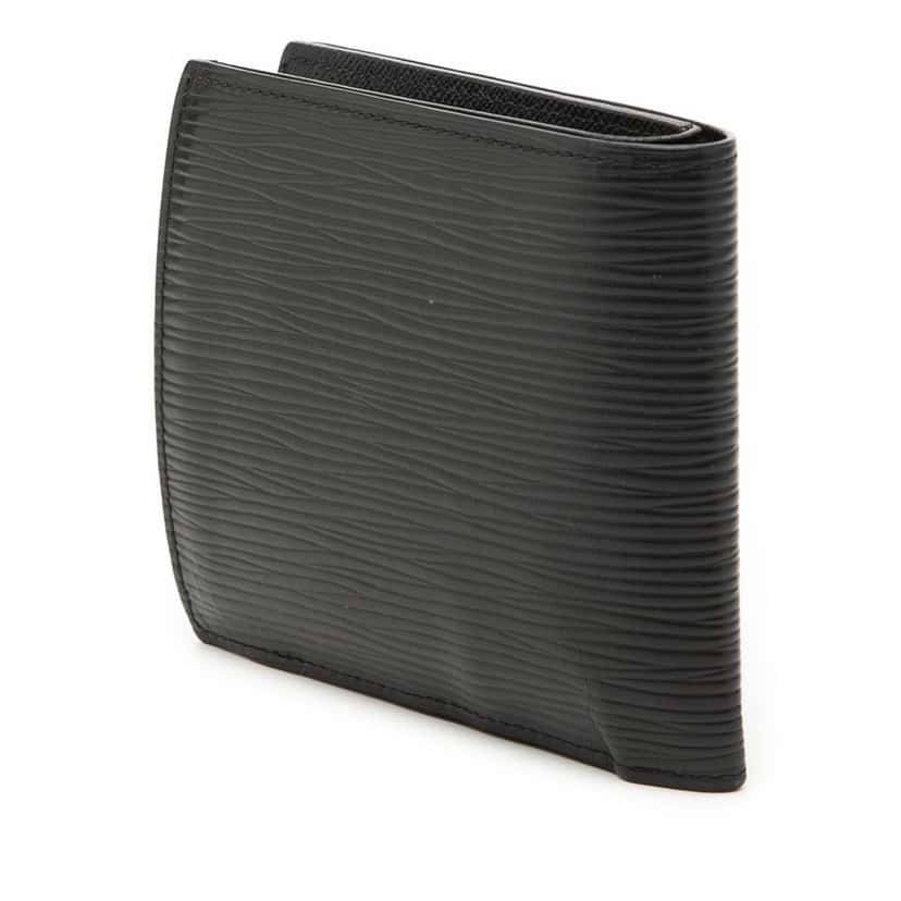 Louis Vuitton Epi Multiple Wallet Black Leather Very good condition - Back View