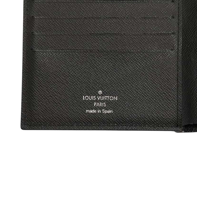 Louis Vuitton Epi Multiple Wallet Black Leather Very good condition - Box View