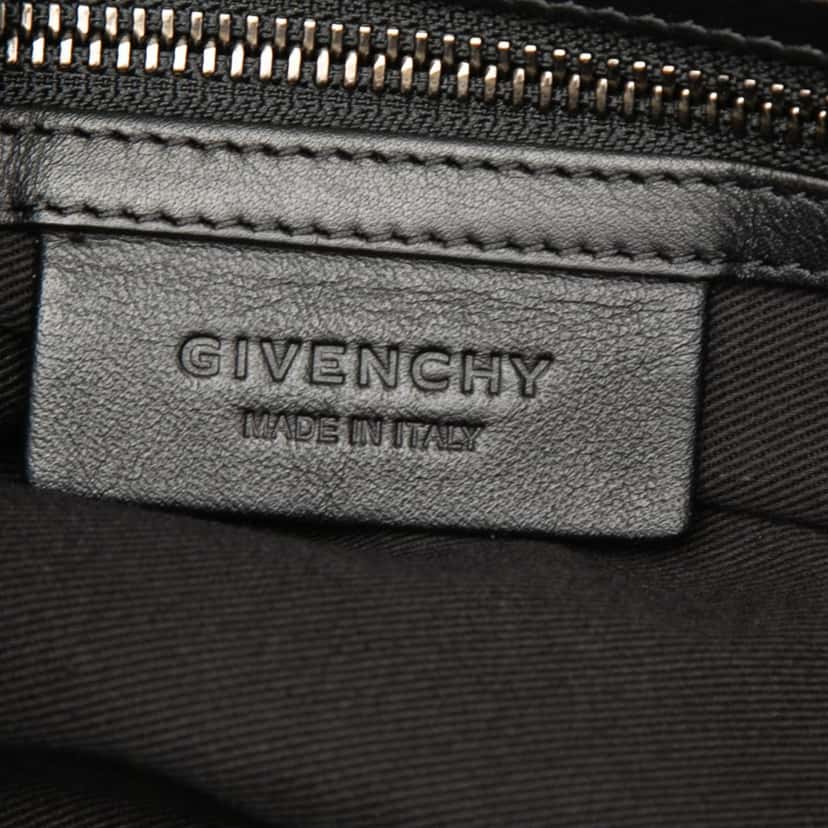 Givenchy Small Leather Nightingale Satchel Black Leather Very good condition - Box View