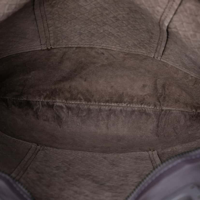 Bottega Veneta Nappa Intrecciato Tote Purple Leather Very good condition - Model View