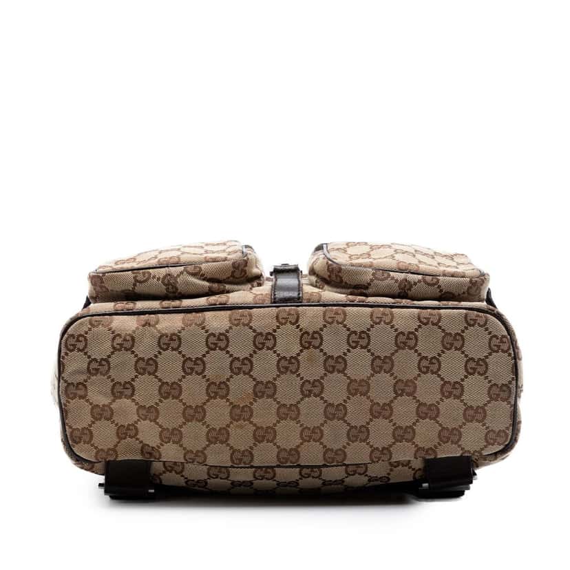 Gucci GG Canvas Jackie Backpack Beige Very good condition - Inside View