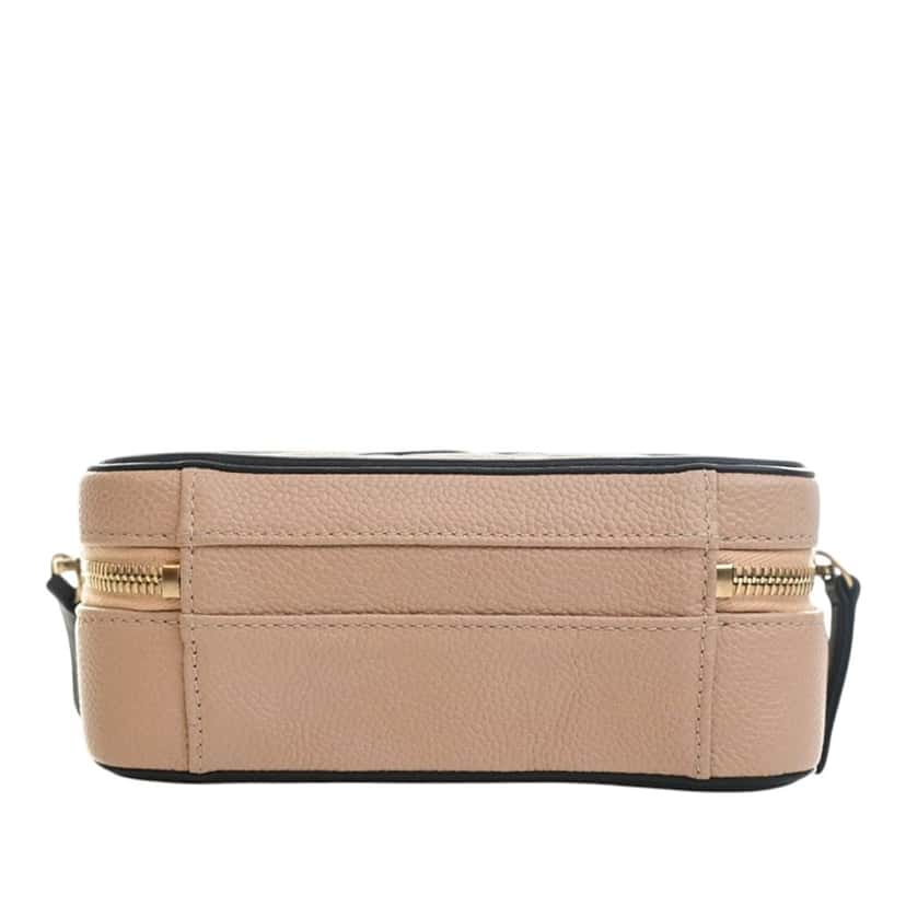 Chanel Small Caviar CC Filigree Vanity Case Beige Leather Very good condition - Box View