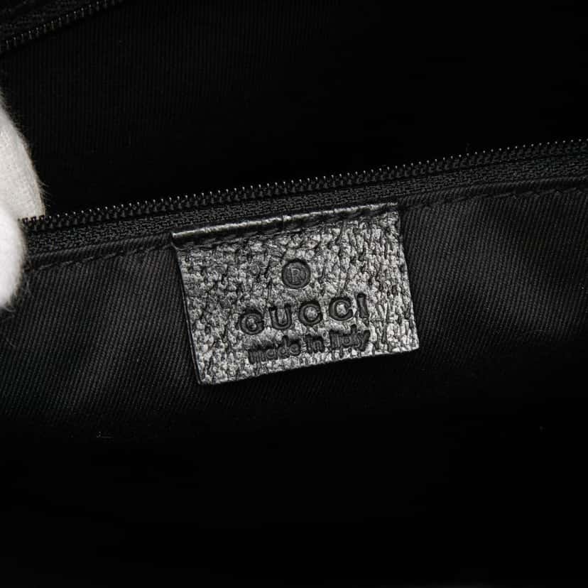Gucci GG Canvas Tote Black Very good condition - Box View