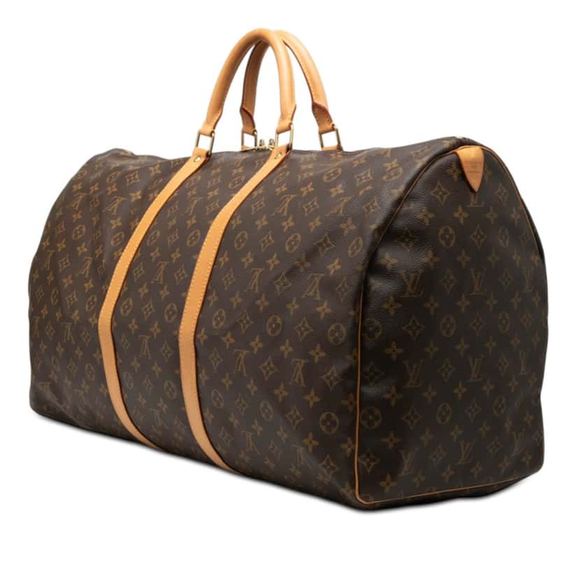 Louis Vuitton Monogram Keepall 60 Brown Very good condition - Back View
