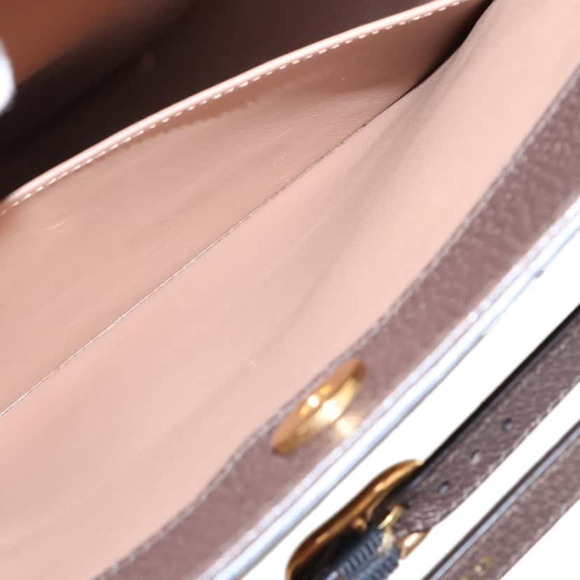 Gucci Medium Jumbo GG Canvas Bamboo Diana Tote Brown Very good condition - Box View