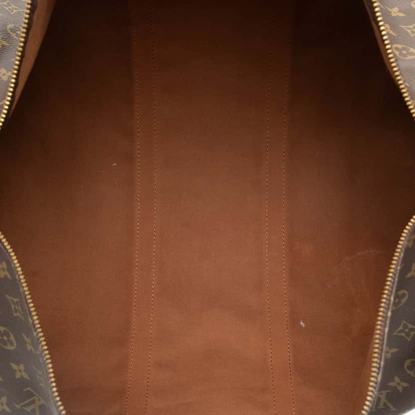 Louis Vuitton Monogram Keepall 55 Brown Very good condition - Model View