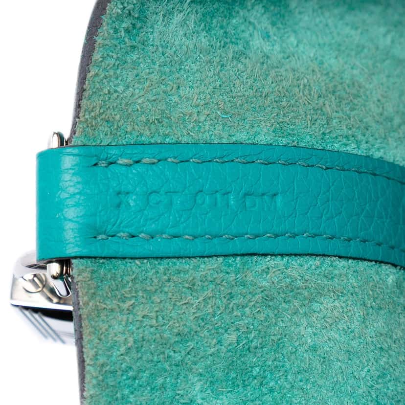 Hermès Clemence Picotin Lock 18 Blue Leather Very good condition - Box View