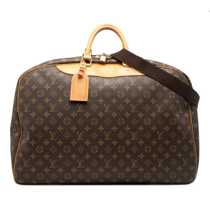 Louis Vuitton Monogram Alize Poches Brown Very good condition - Front View