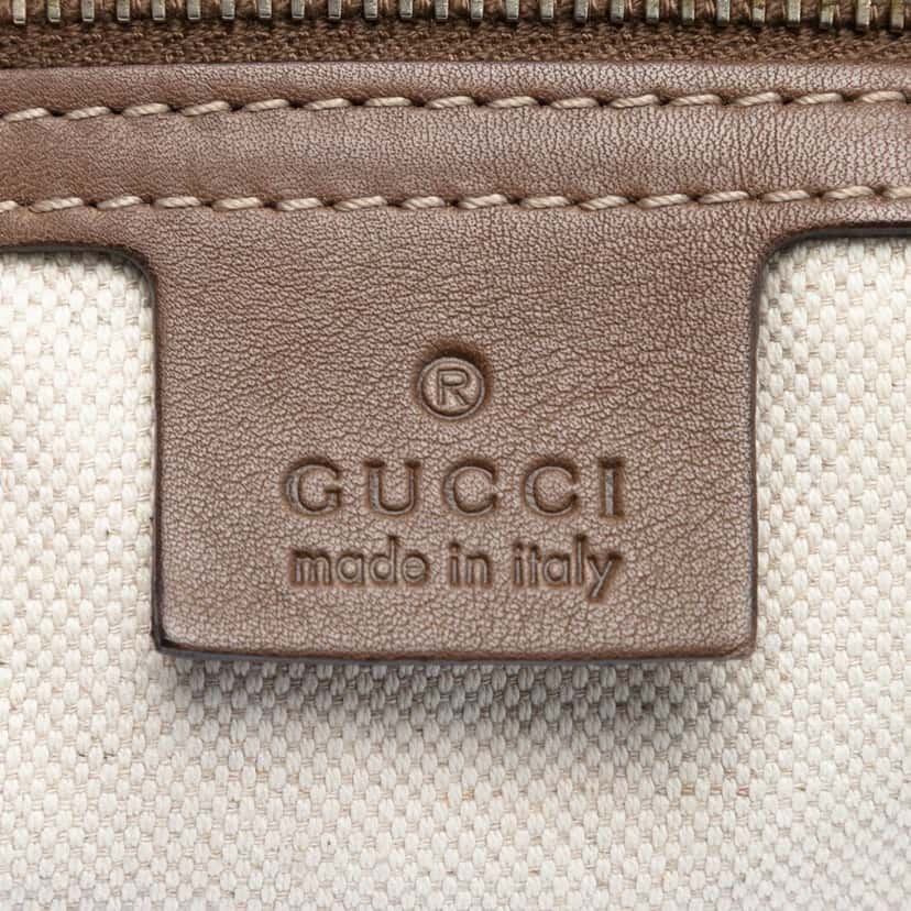 Gucci GG Supreme Nice Tote White Very good condition - Box View