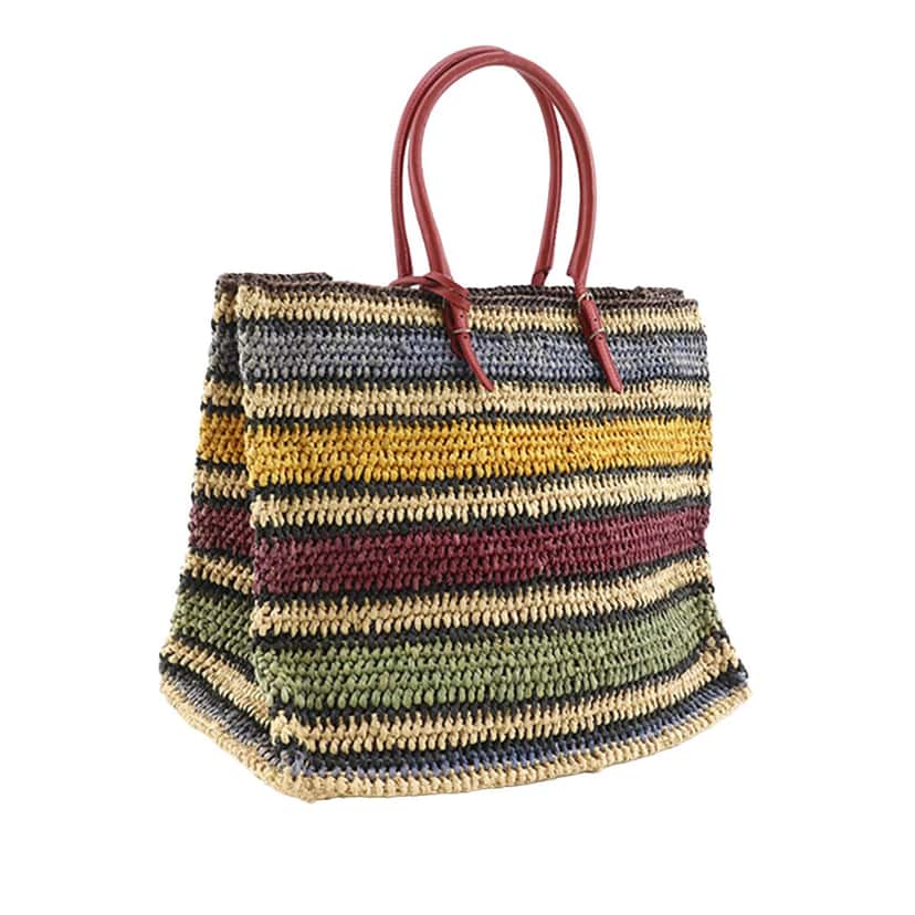 Balenciaga Raffia Motocross Panier Basket Tote Other Very good condition - Inside View