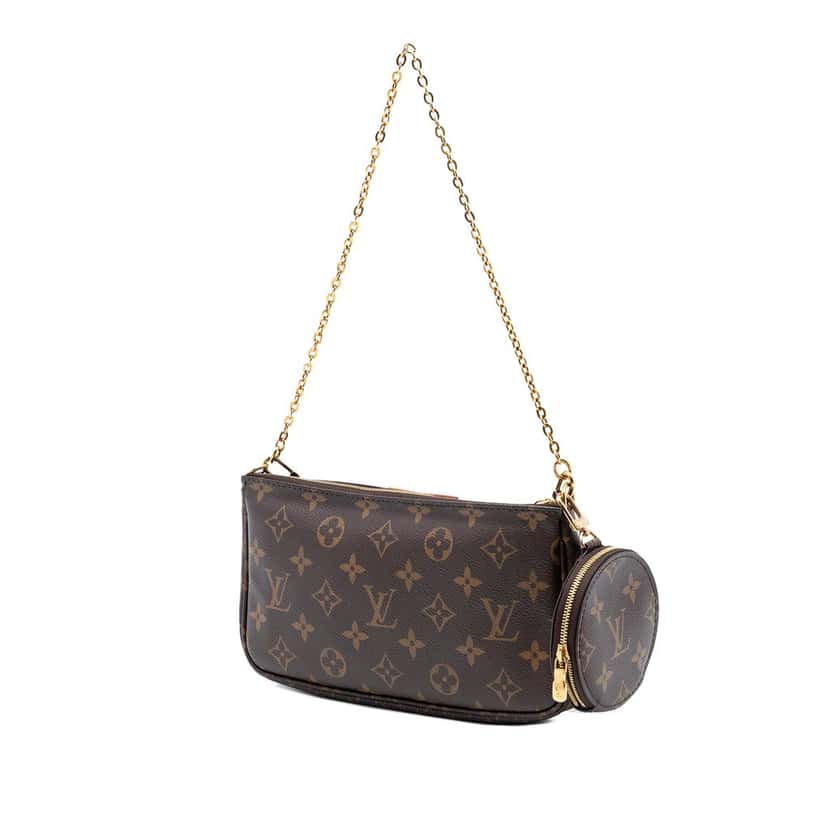 Louis Vuitton Monogram Multi Pochette Accessoires Brown Very good condition - Back View