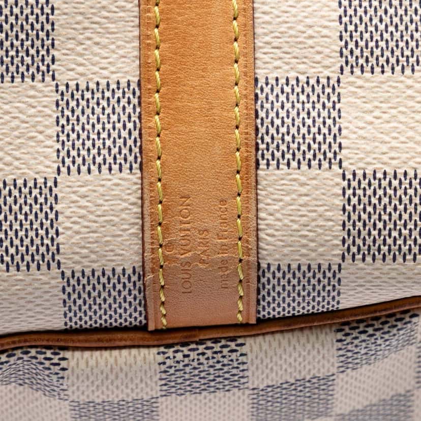Louis Vuitton Damier Azur Speedy Bandouliere 30 White Very good condition - Box View