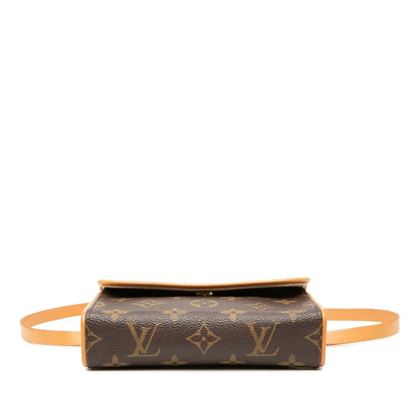 Louis Vuitton Monogram Pochette Florentine Brown Very good condition - Inside View