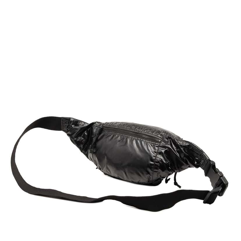 Saint Laurent Nylon Nuxx Belt Bag Black Very good condition - Back View
