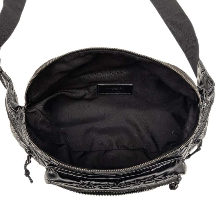 Saint Laurent Nylon Nuxx Belt Bag Black Very good condition - Model View