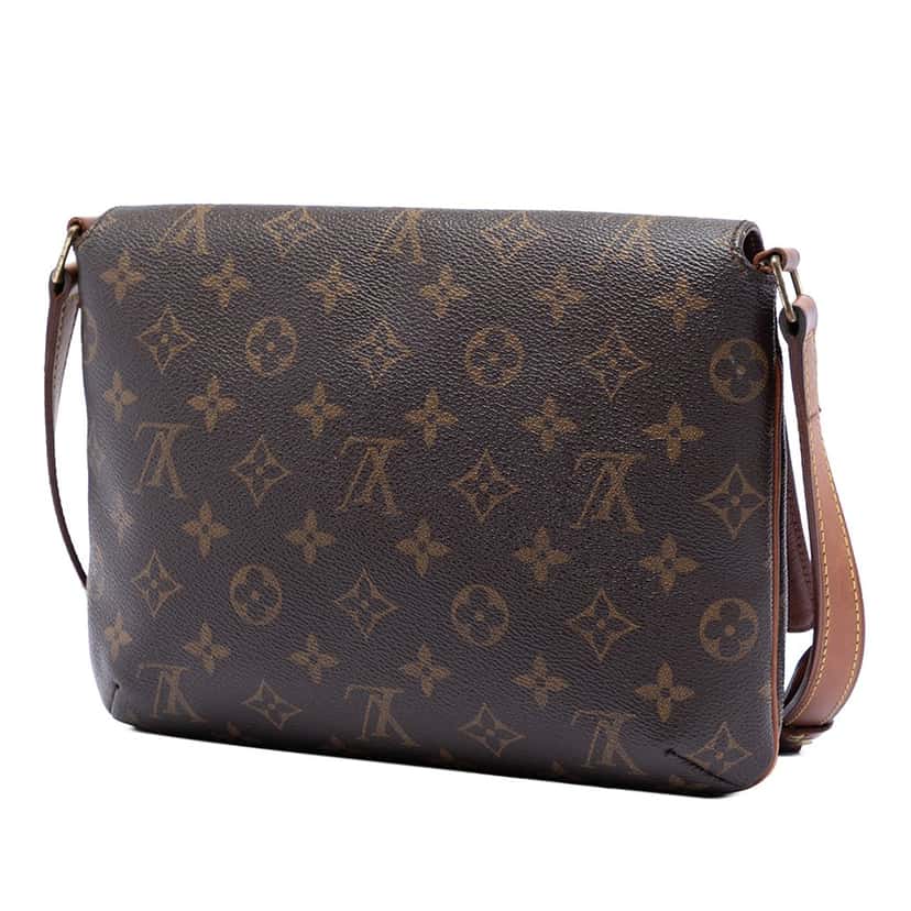 Louis Vuitton Monogram Musette Tango Short Strap Brown Very good condition - Back View