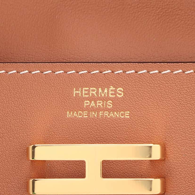 Hermès Swift Elan Pocket 24 Belt Bag Brown Leather Very good condition - Model View