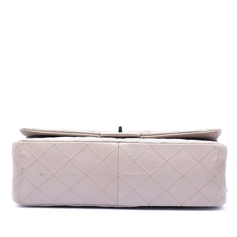 Chanel Quilted Aged Calfskin Reissue 2.55 Double Flap 226 Other Leather Very good condition - Inside View